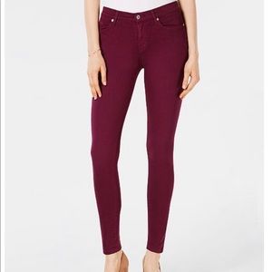 7 for all Mankind Skinny Jeans in Sangria